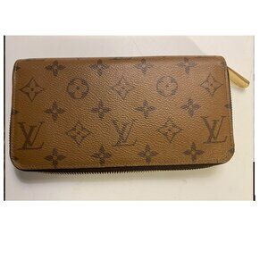 Louis Vuitton Zippy Wallet Damier Ebene Brown - video shows chip